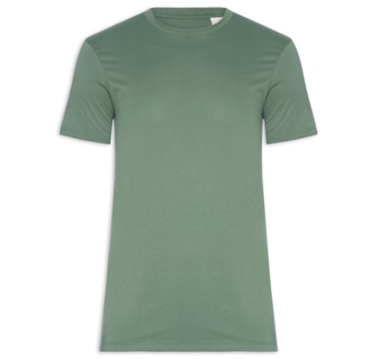 Camiseta Masculina Slim Fit - Verde