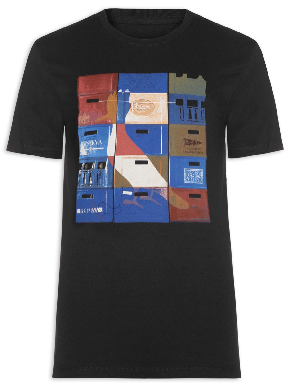 Camiseta Masculina Slim Pica Pau - Preto