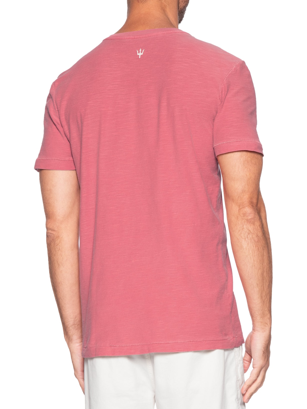 Camiseta Masculina Slim Rough Surfing Arpoador Vermelho Osklen