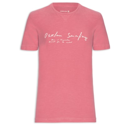 Camiseta Masculina Slim Rough Surfing Arpoador - Vermelho