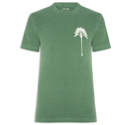 Camiseta Masculina Slim Stone Imperial - Verde