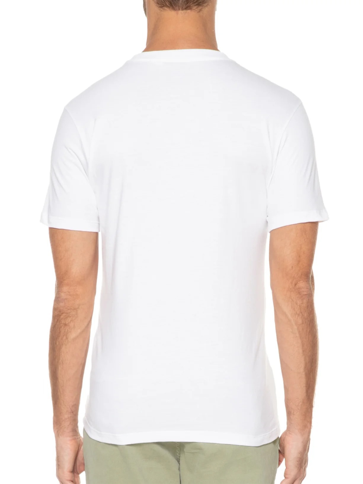 Camiseta Masculina Slim Tab Tee Branco Levi's