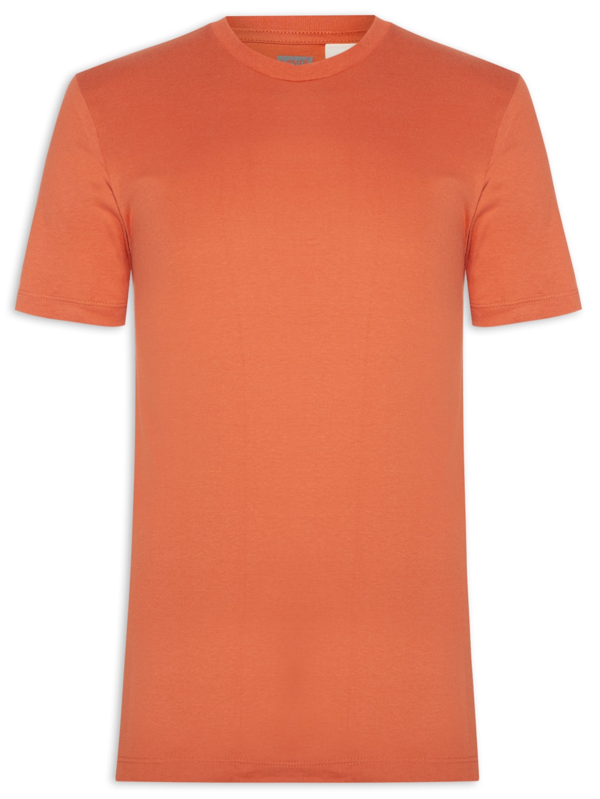Camiseta Masculina Slim Tab Tee Laranja Levi's