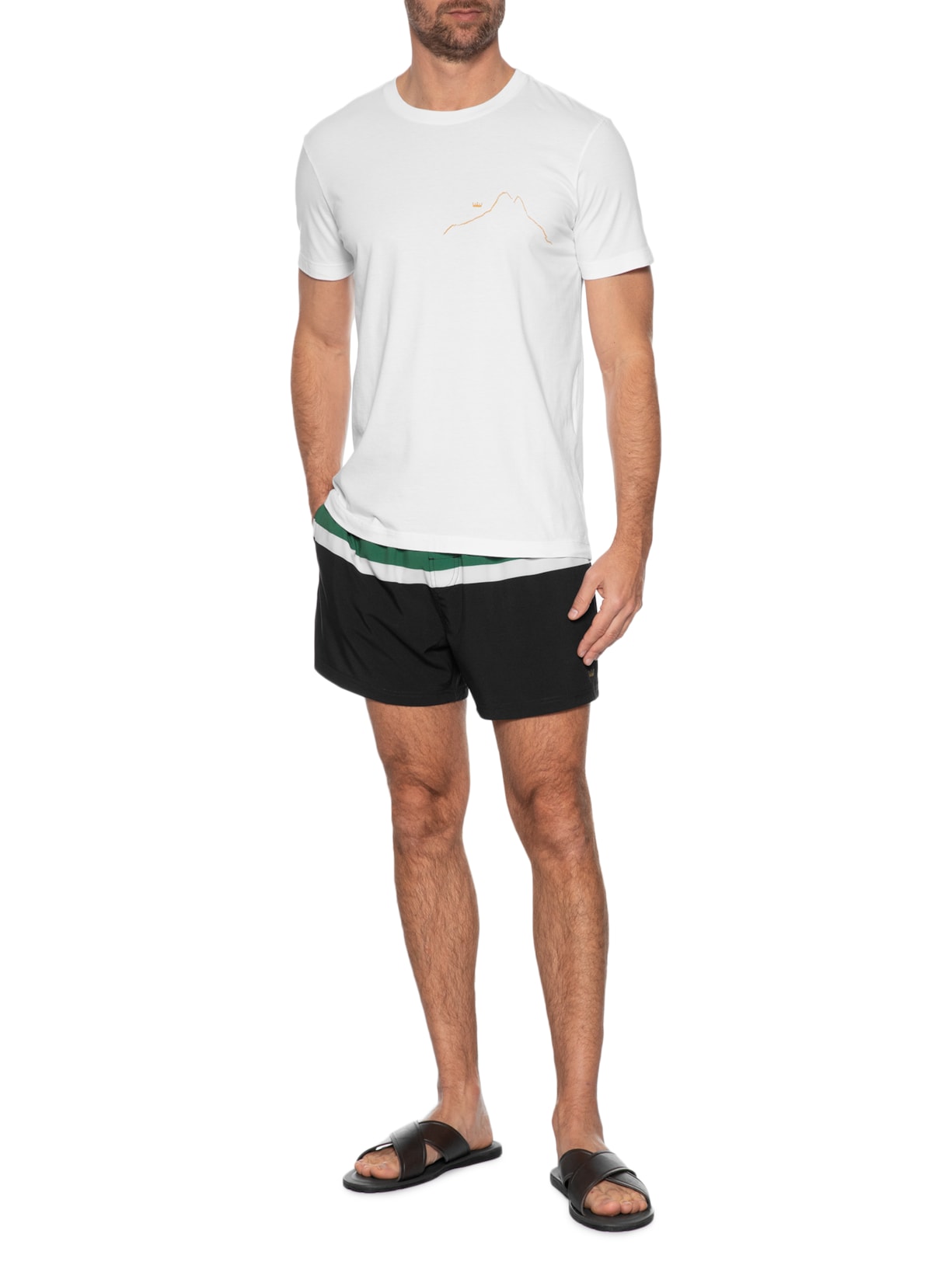 Camiseta Masculina Slim Vintage Regenerate Life Branco  Osklen