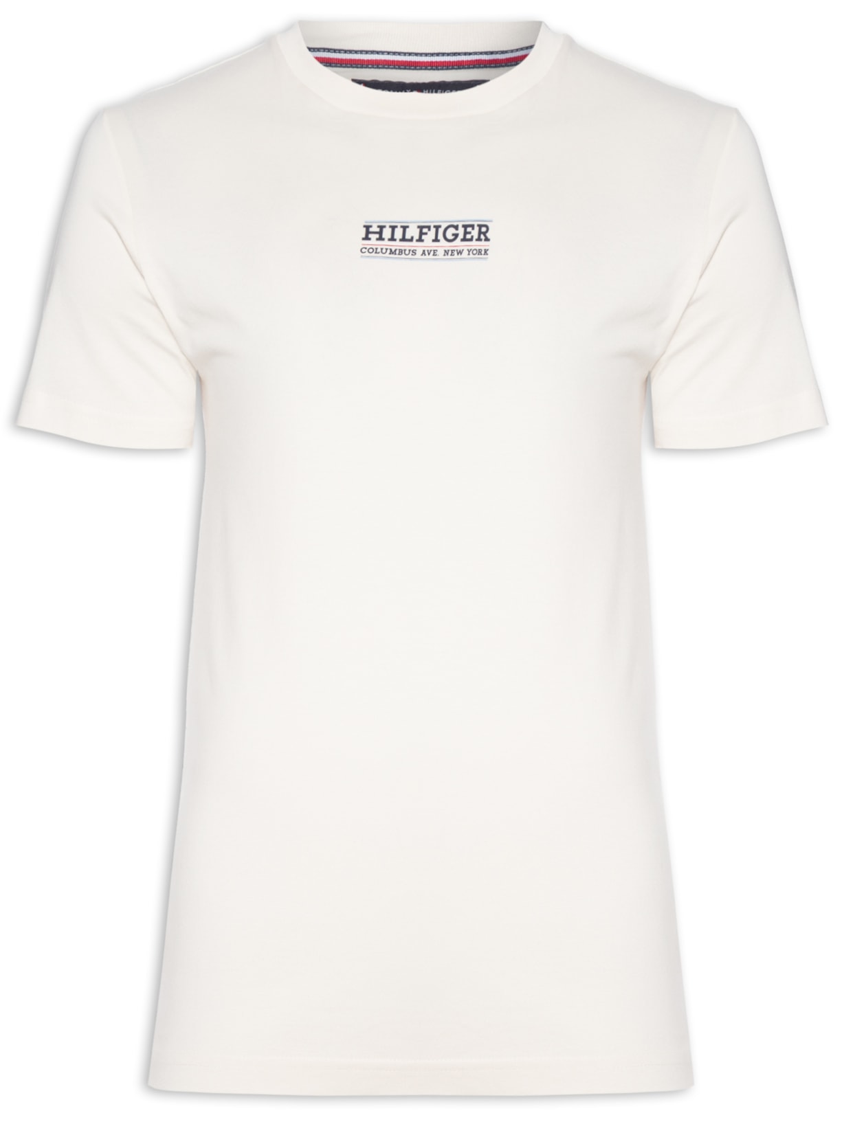 Camiseta Masculina Small Hilfiger - Off White