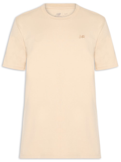 Camiseta Masculina Small Logo – Marrom