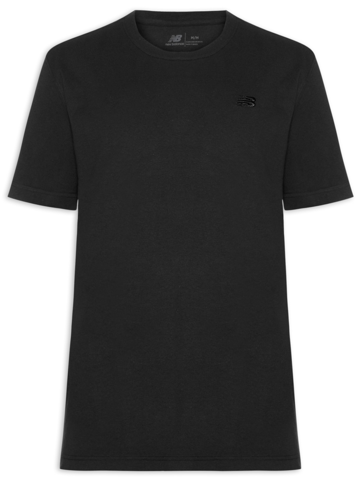 Camiseta Masculina Small Logo Preto New Balance