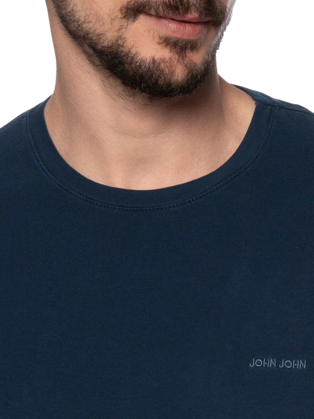 Camiseta Masculina Soft Azul John John