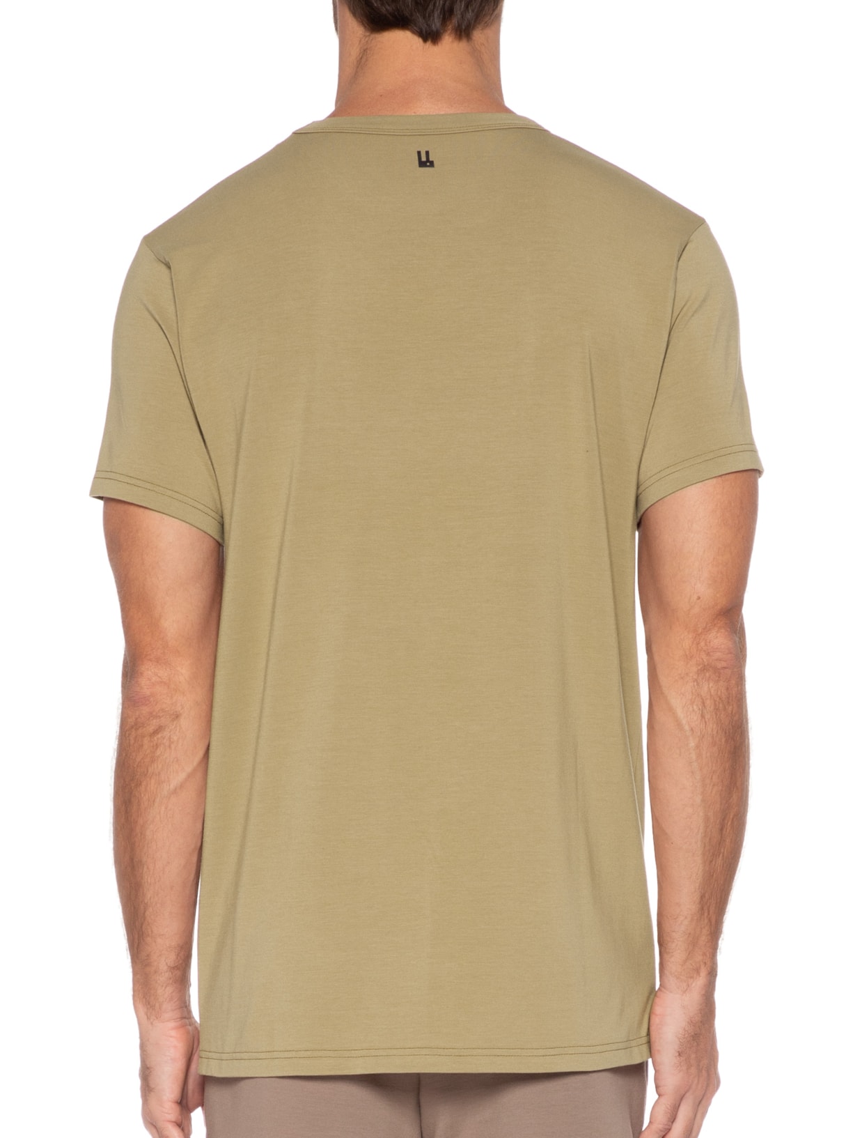 Camiseta Masculina Soft Comfort Americano Marrom Foxton
