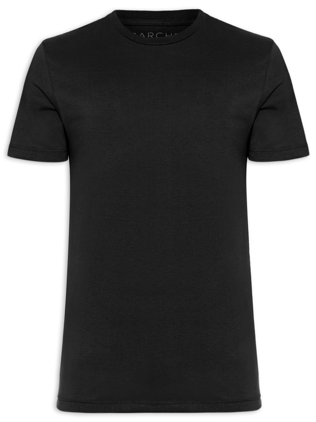 Camiseta Masculina Soft Lisa - Preto
