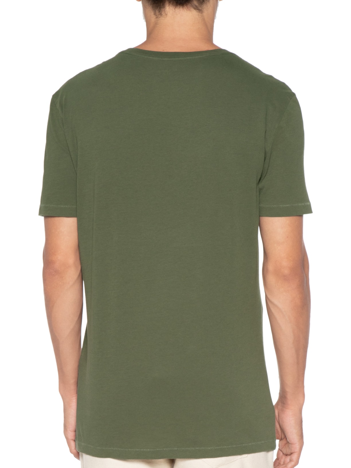 Camiseta Masculina Soft Used Stc Artbook Verde Osklen