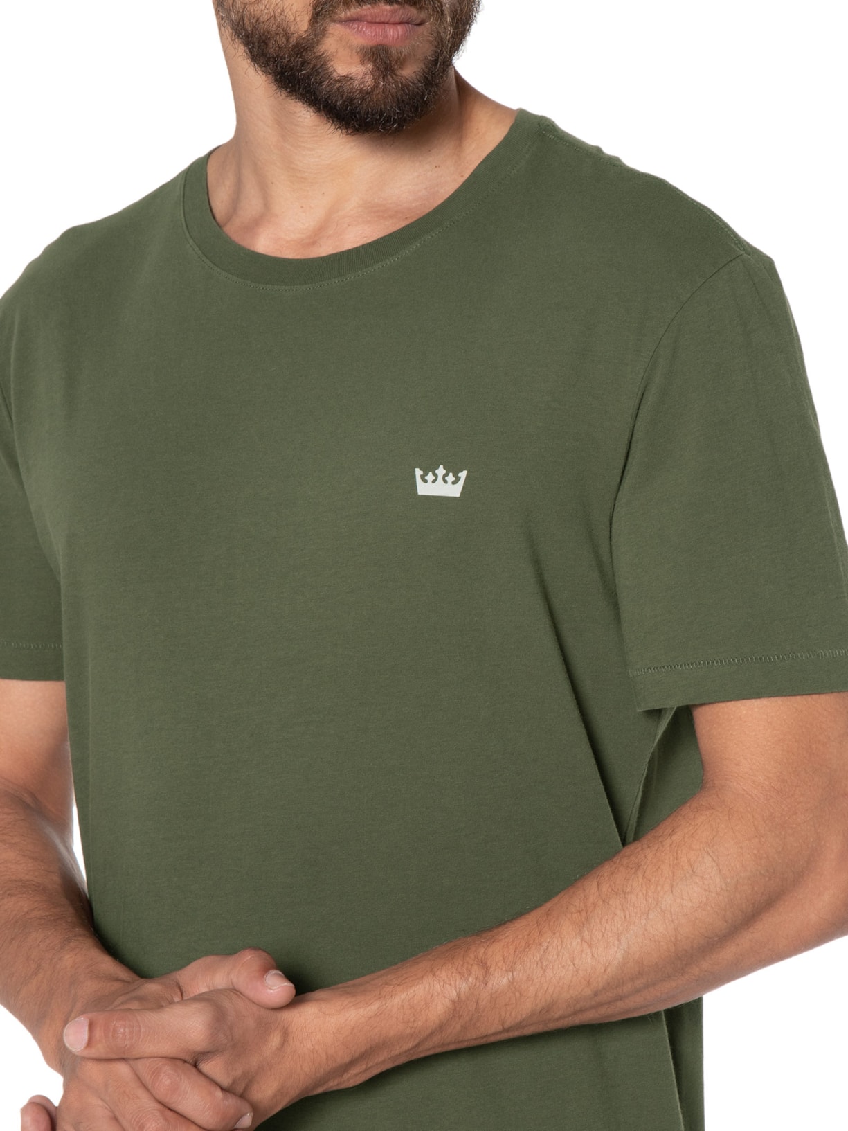 Camiseta Masculina Soft Used Stc Artbook Verde Osklen