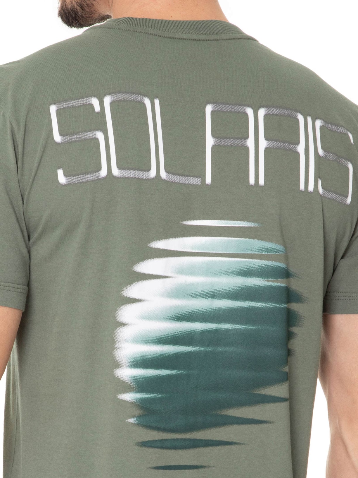 Camiseta Masculina Solaris Verde  John John