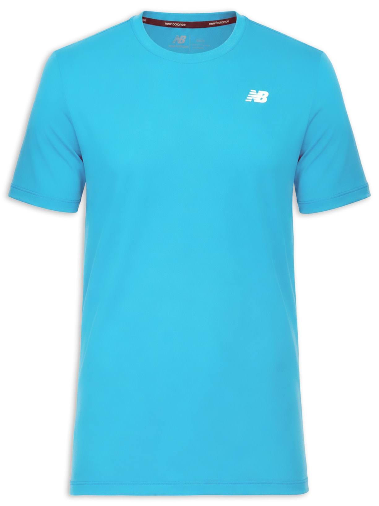 Camiseta Masculina Sport Essentials Azul New Balance