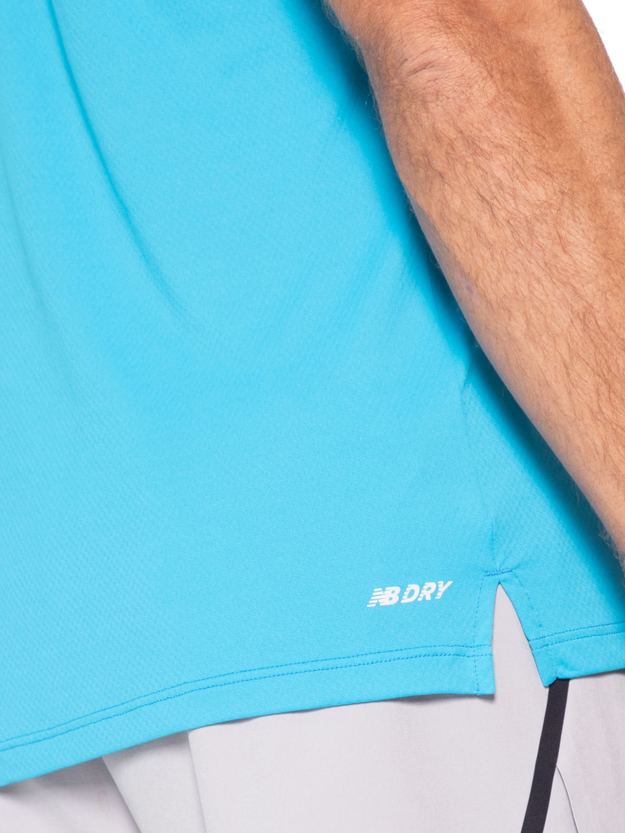 Camiseta Masculina Sport Essentials Azul New Balance