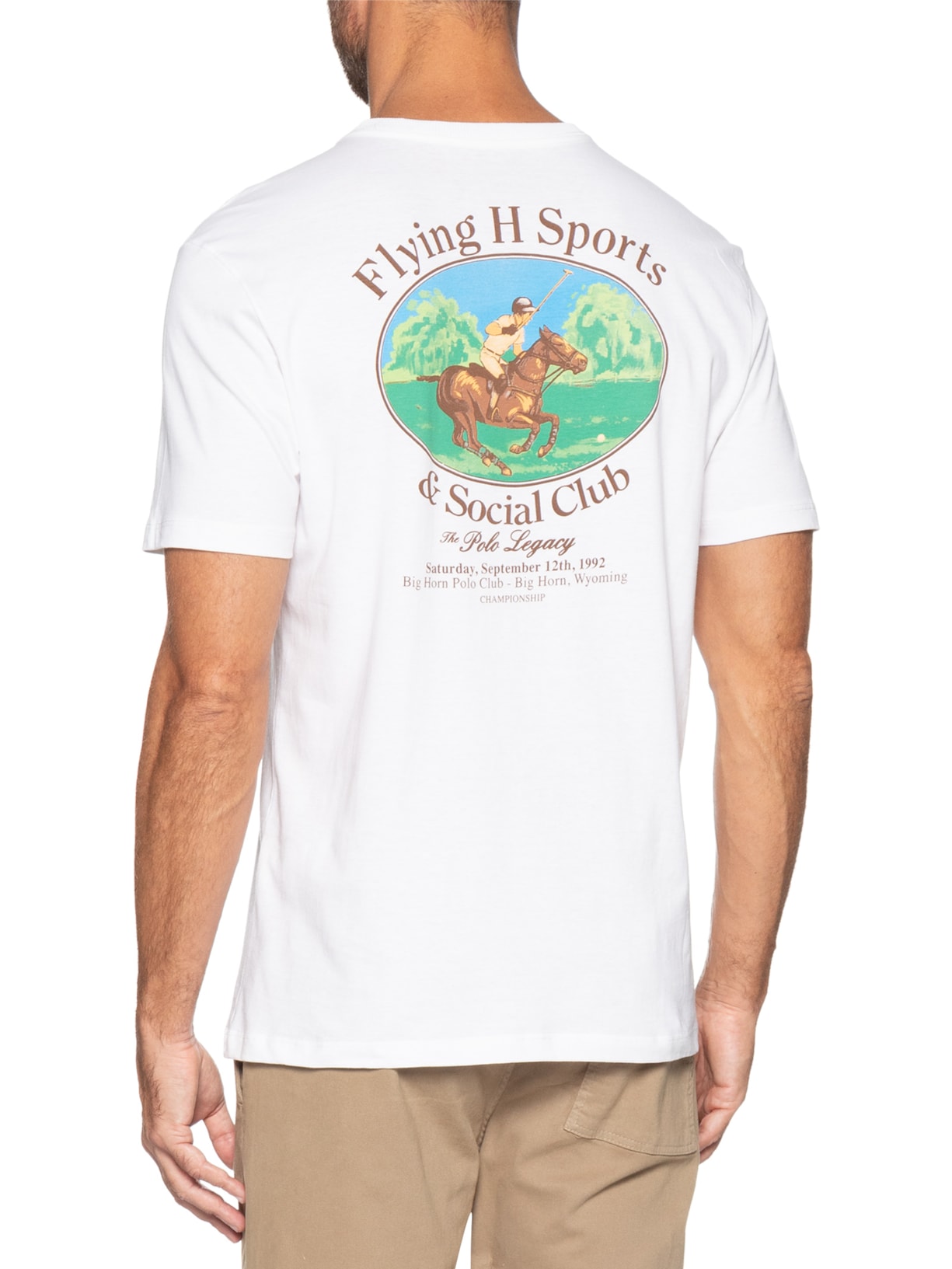 Camiseta Masculina Sport Legacy Branco Zapalla