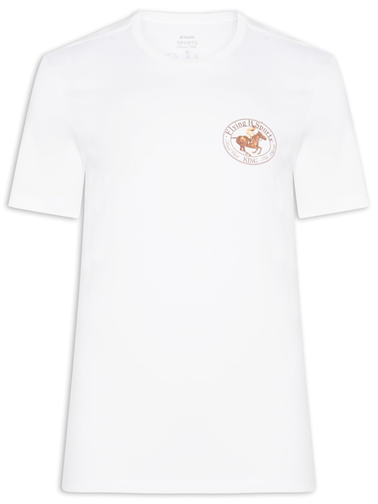 Camiseta Masculina Sport Legacy Branco Zapalla