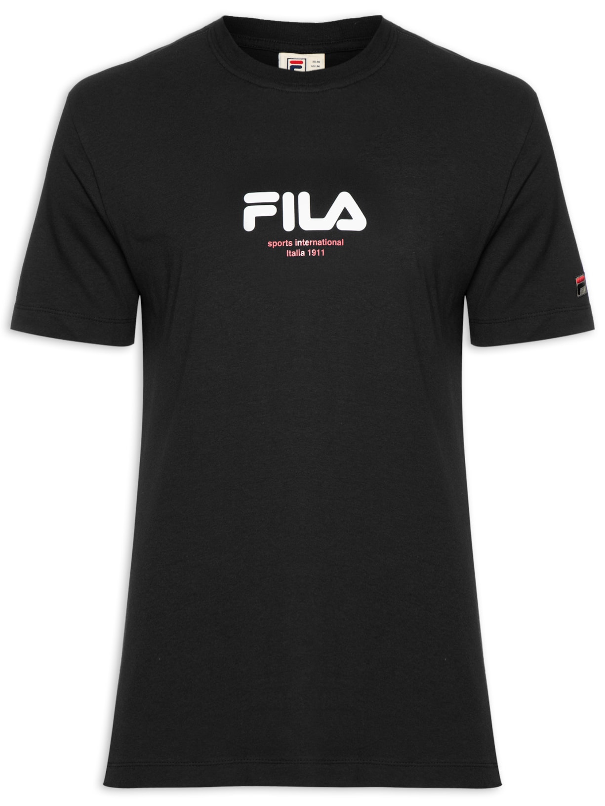Camiseta Masculina Sports Fila Preto