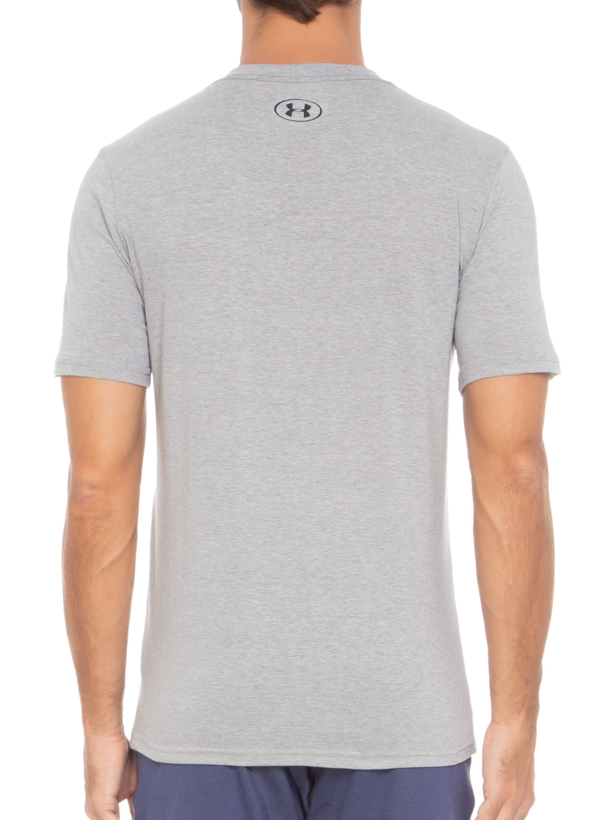 Camiseta Masculina Sportstyle Left Cinza  Under Armour