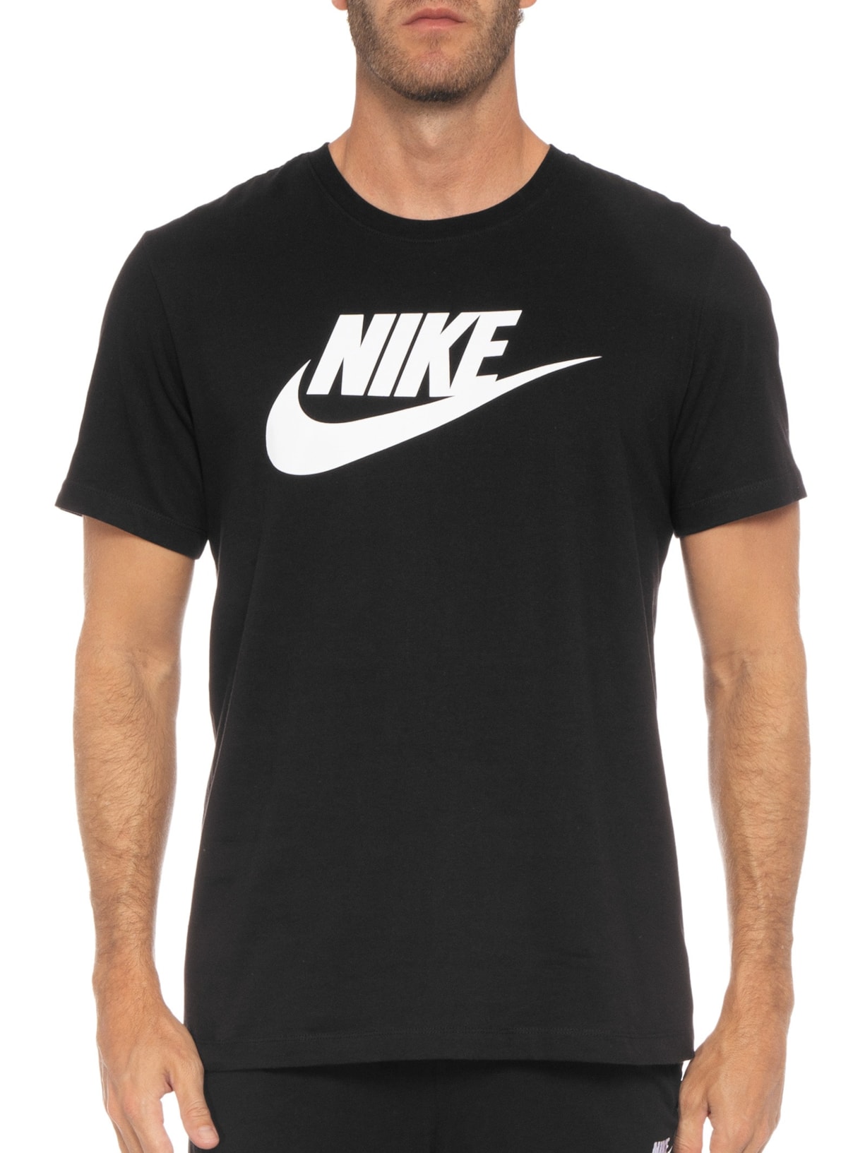 Camiseta Masculina Sportswear Icon Futura Preto Nike