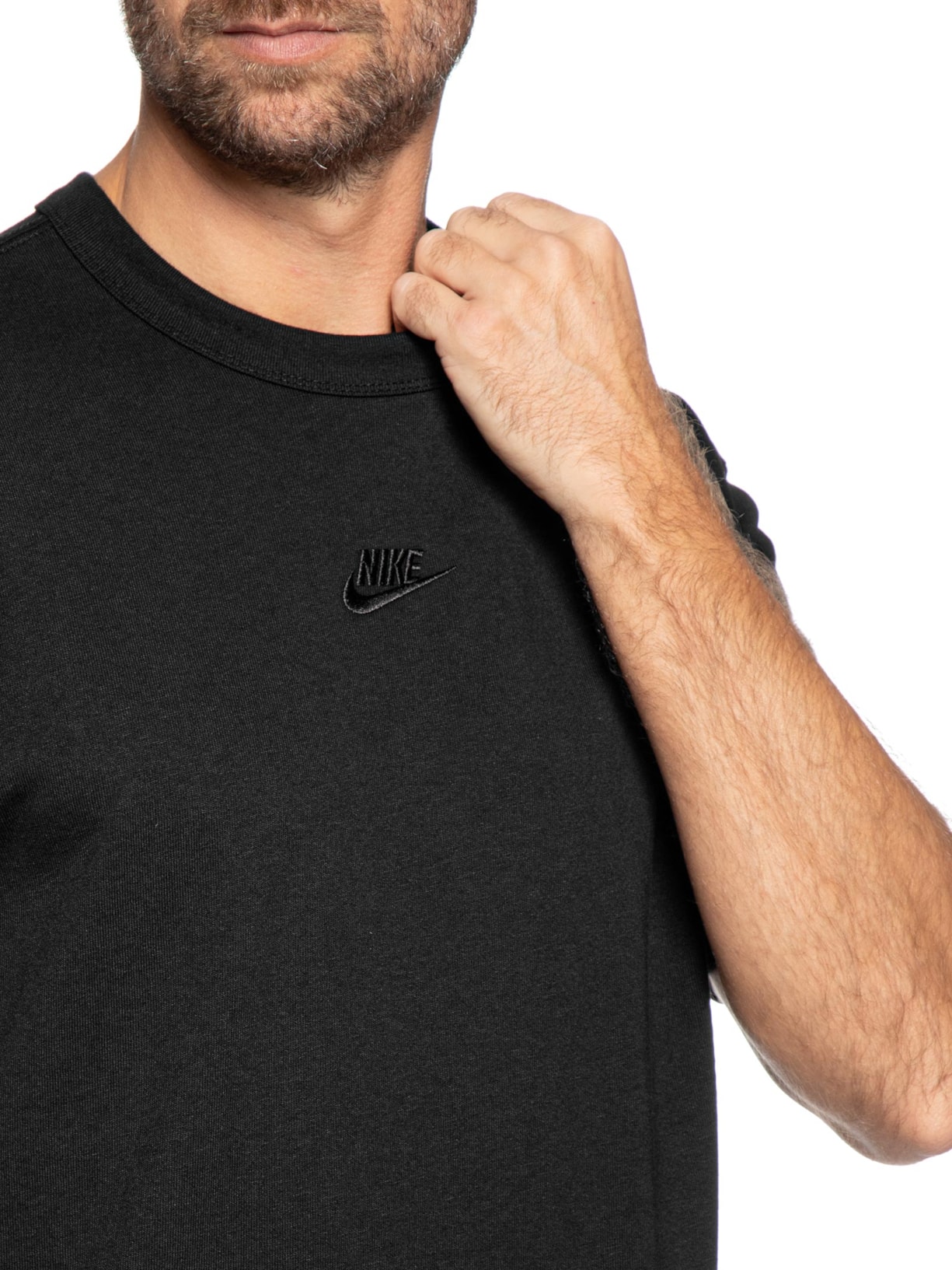 Camiseta Masculina Sportswear Premium Preto Nike