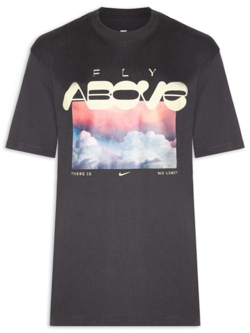 Camiseta Masculina Sportswear - Preto