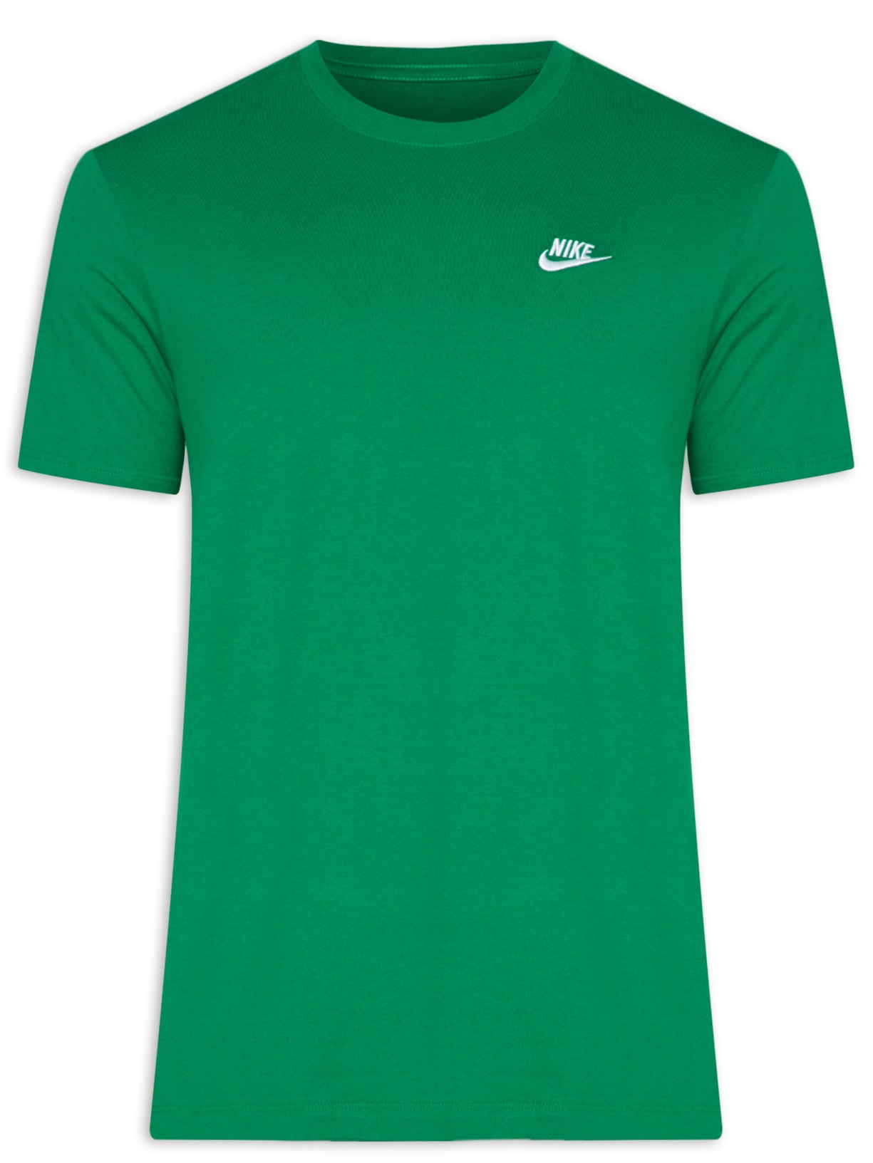 Camiseta Masculina Sportwear Club Manga Curta Verde Nike