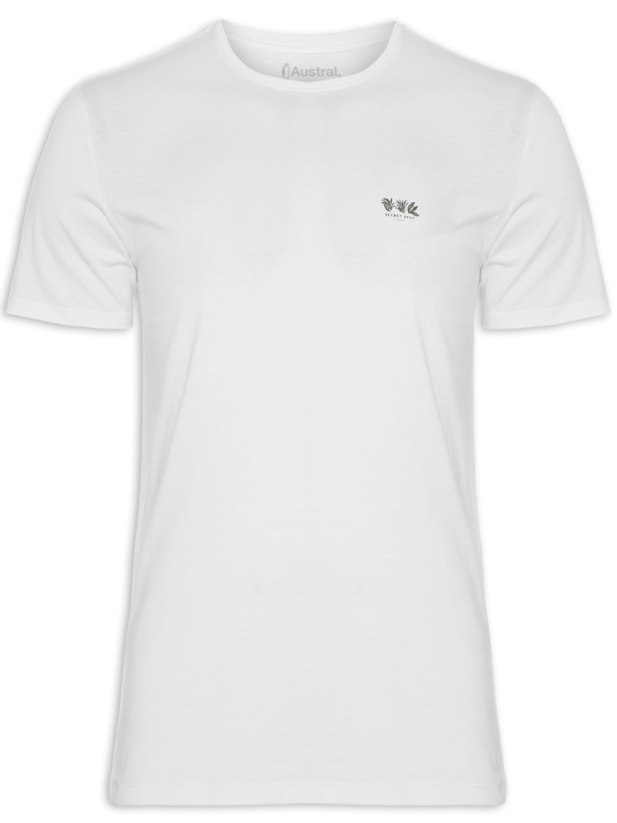 Camiseta Masculina Spot - Branco