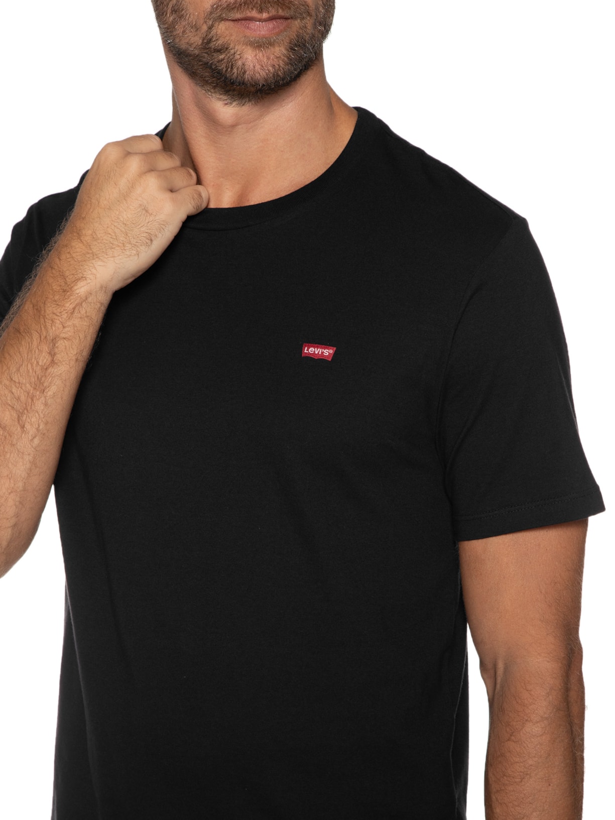 Camiseta Masculina Ss Classic Fit Hm Com Logo Levi's