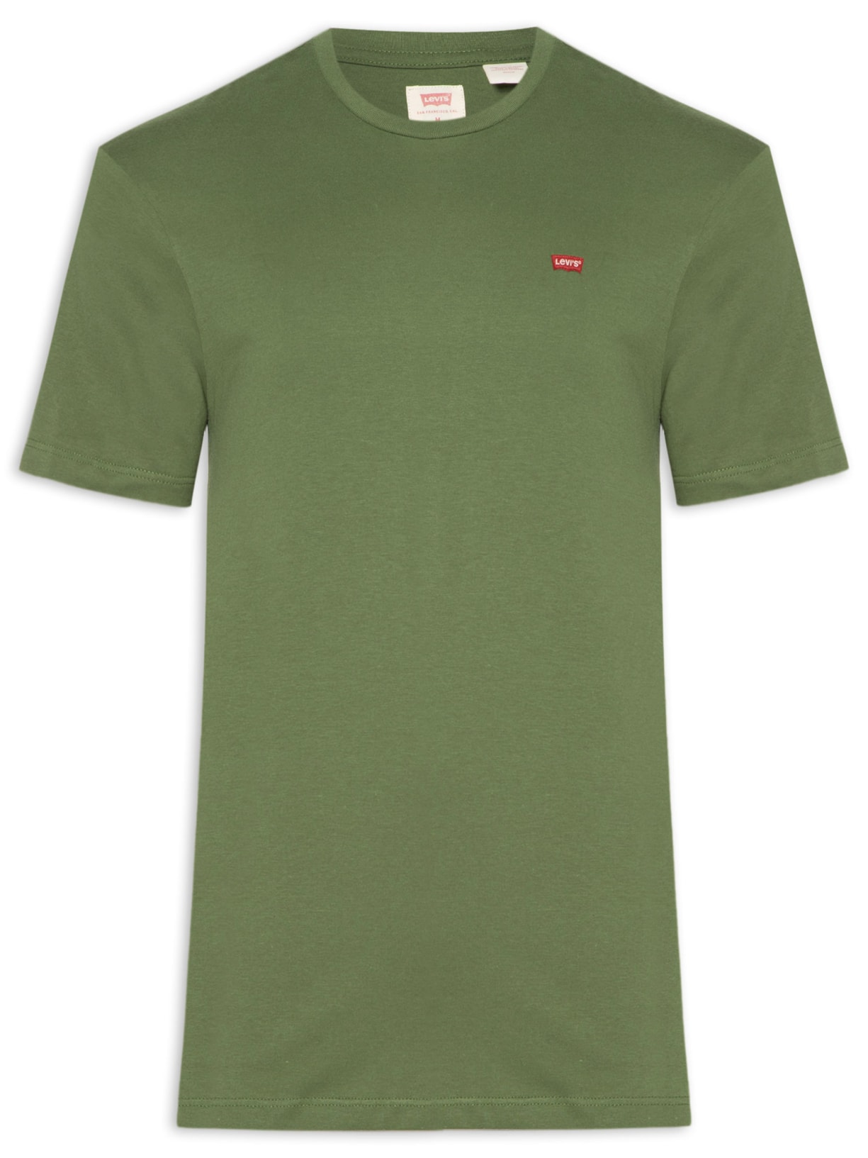 Camiseta Masculina SS Classic Fit Hm com Logo - Verde