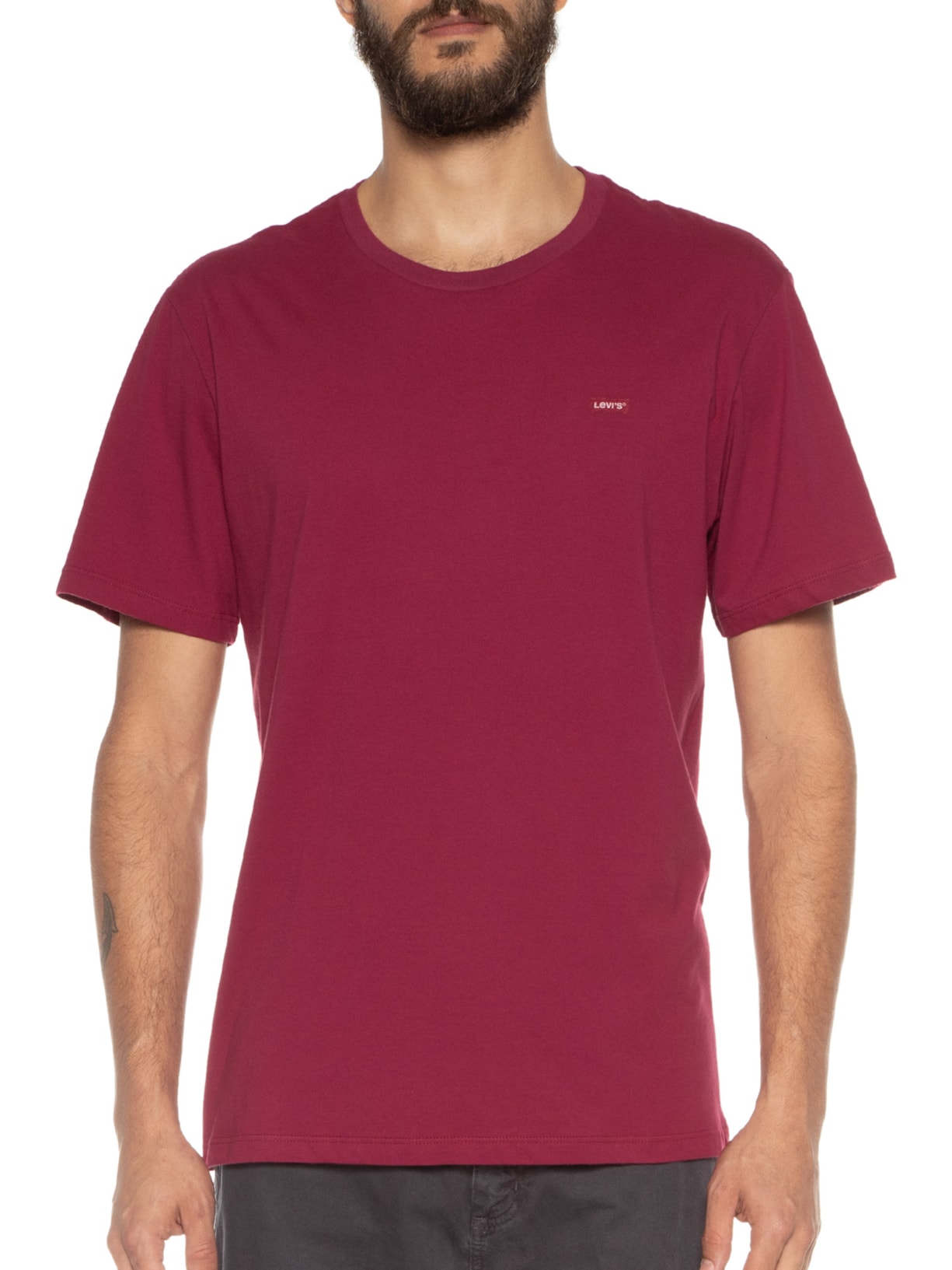 Camiseta Masculina Ss Original Hm Tee Vermelho Levi's