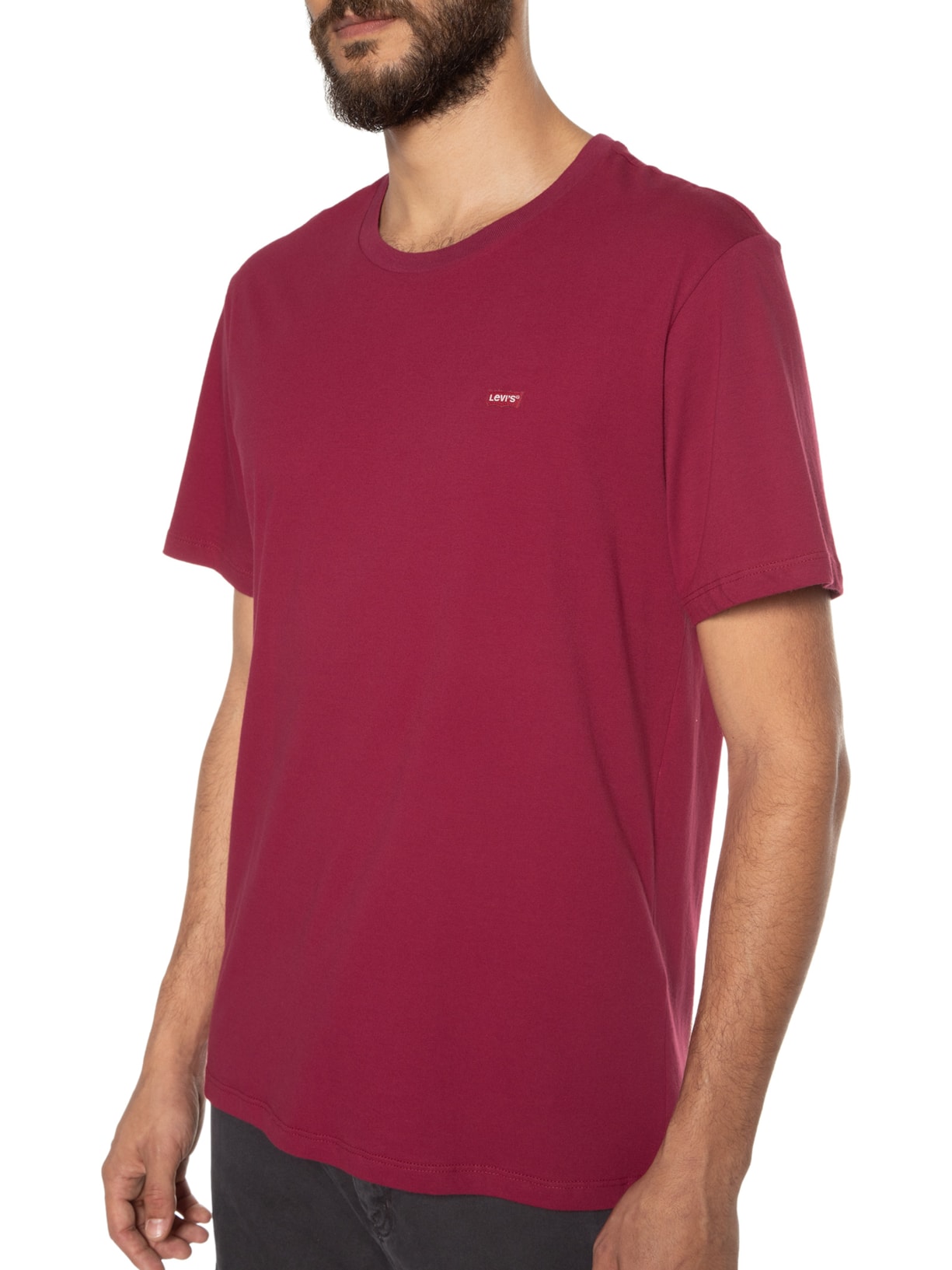 Camiseta Masculina Ss Original Hm Tee Vermelho Levi's