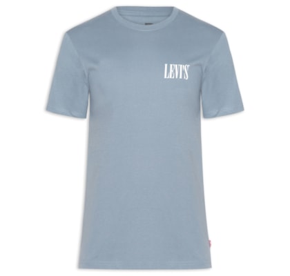 Camiseta Masculina SS Relaxed Fit Tee - Azul