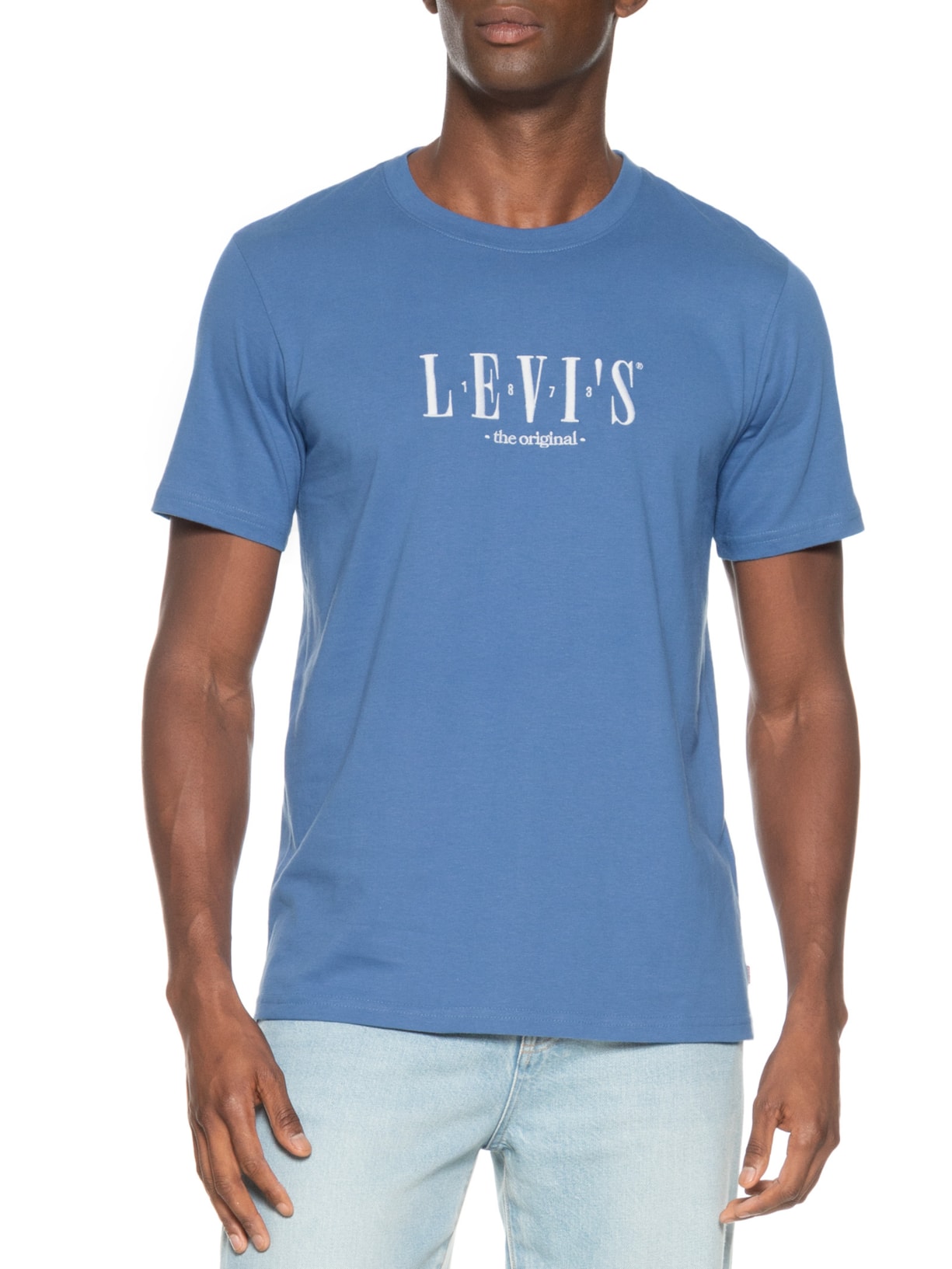 Camiseta Masculina SS Relaxed Fit Tee Azul Levi's