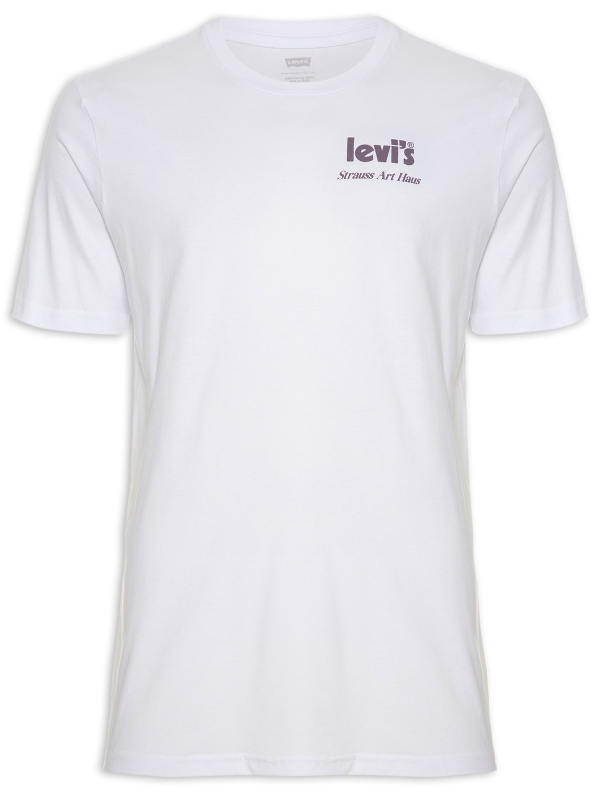 Camiseta Masculina Ss Relaxed Fit Tee - Branco