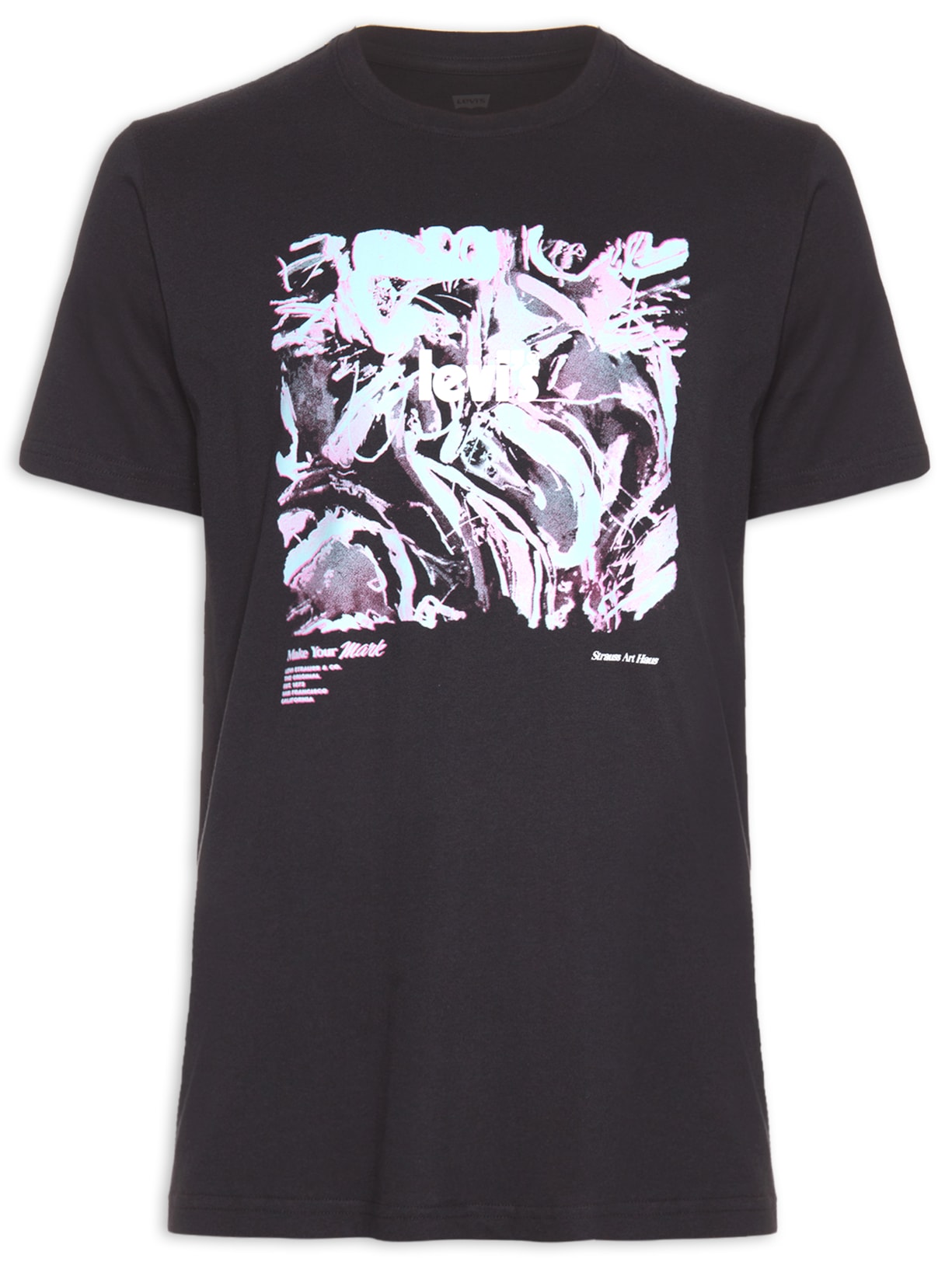 Camiseta Masculina Ss Relaxed Fit Tee - Preto