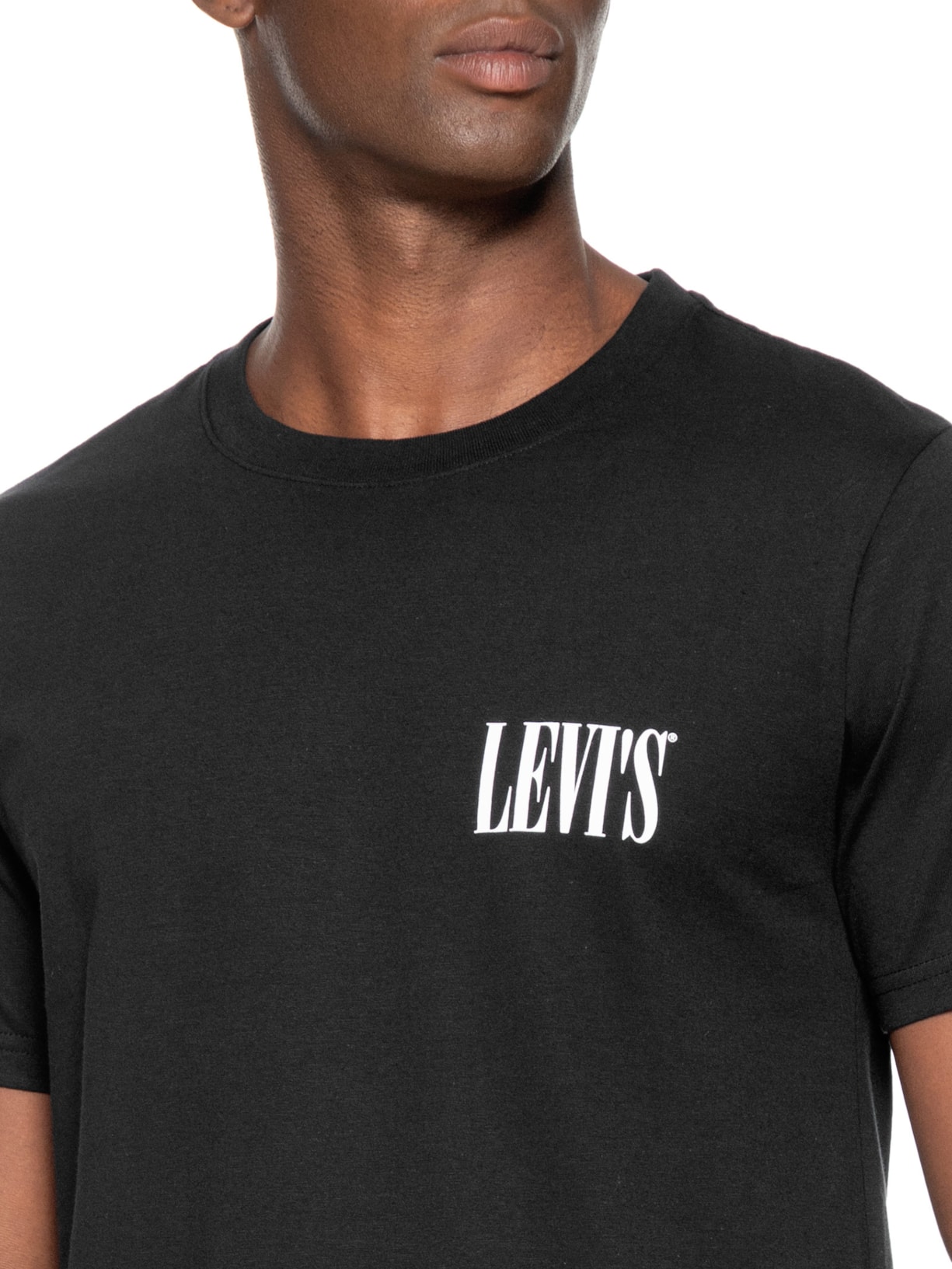 Camiseta Masculina SS Relaxed Fit Tee Preto Levi's