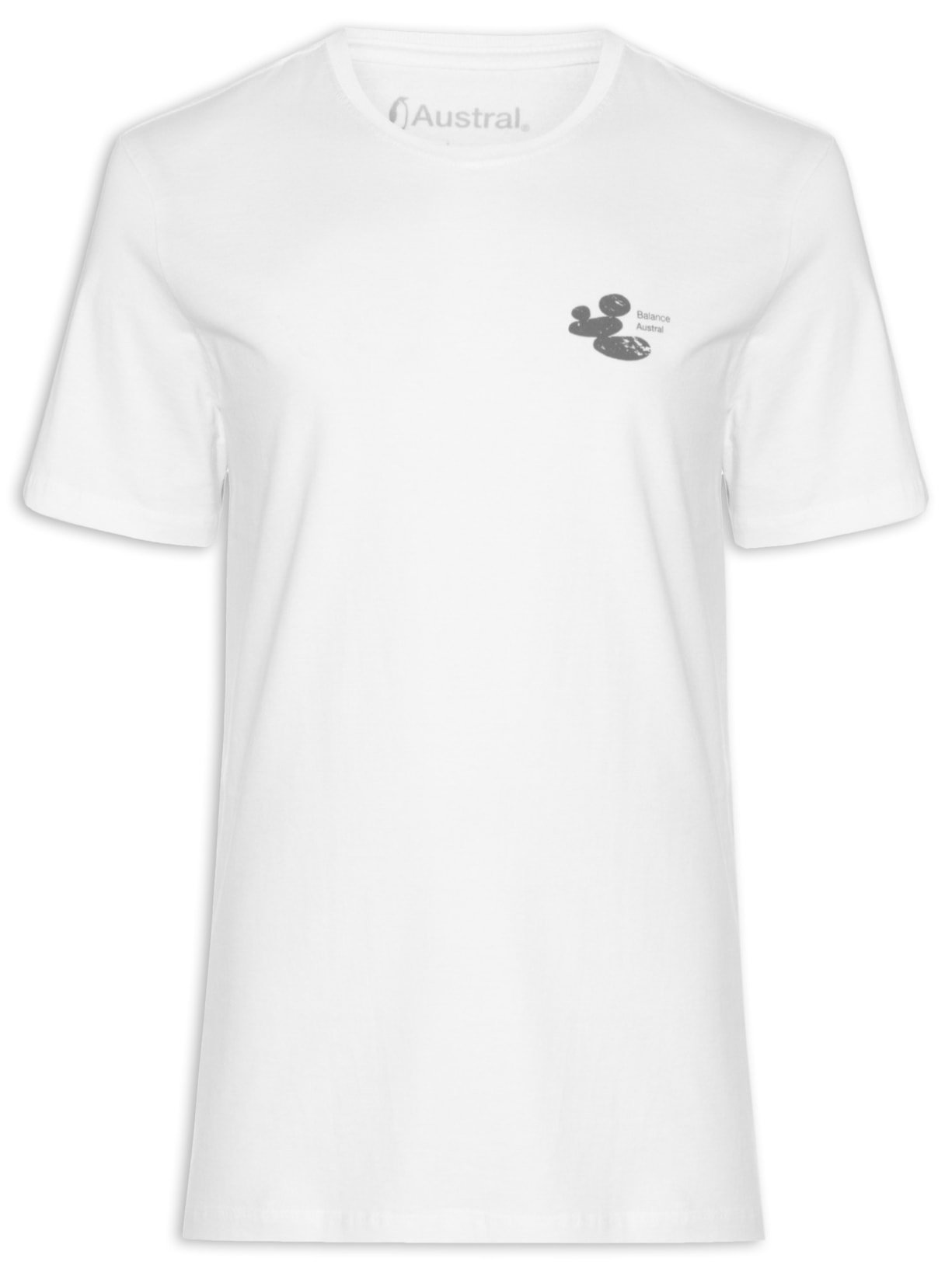 Camiseta Masculina Stack - Branco