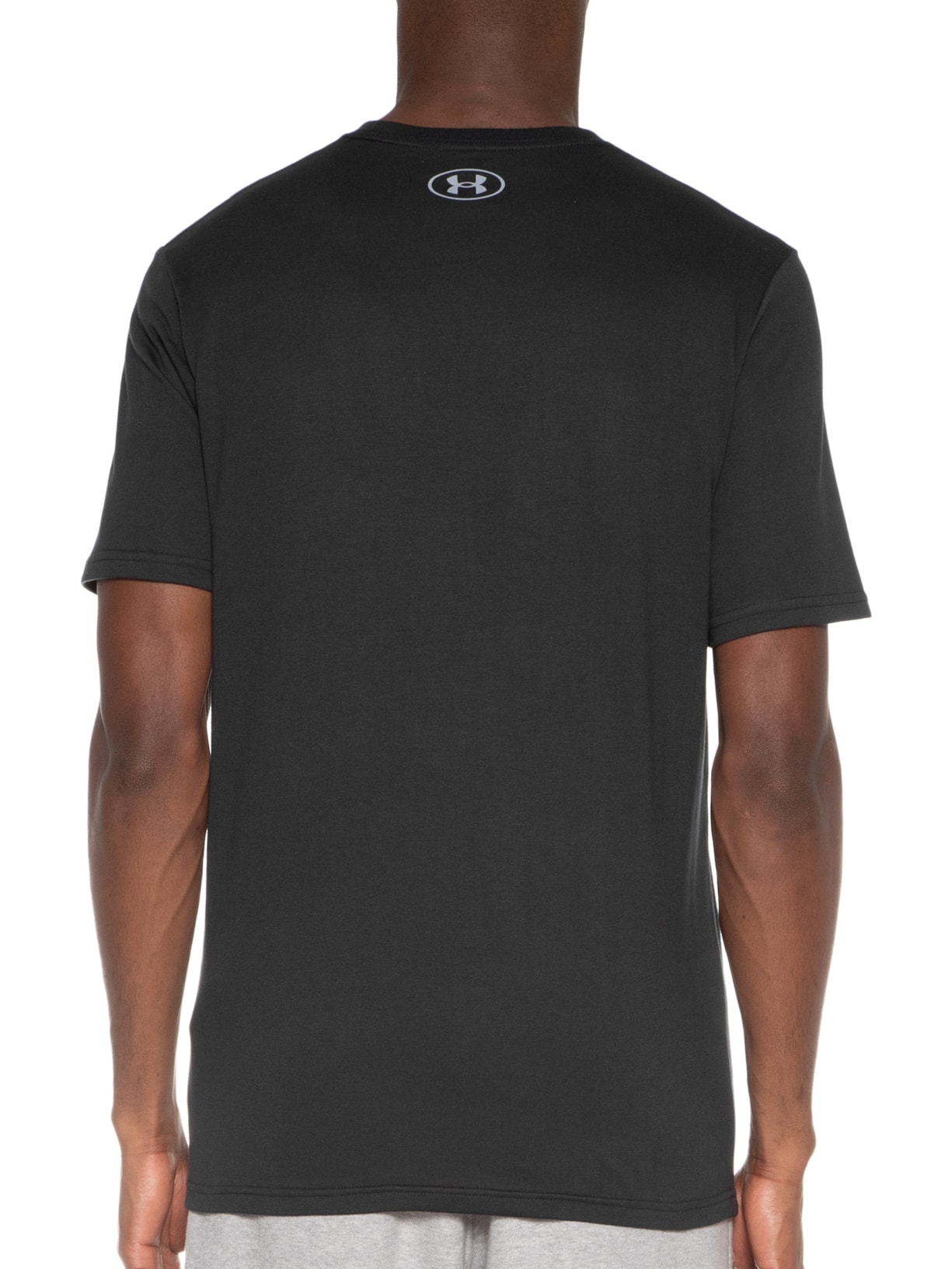 Camiseta Masculina Stacked Logo Preto Under Armour