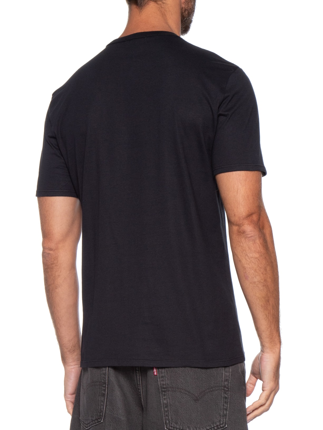 Camiseta Masculina Standard Fit Levi's Original Sur Ton Preto Levi's