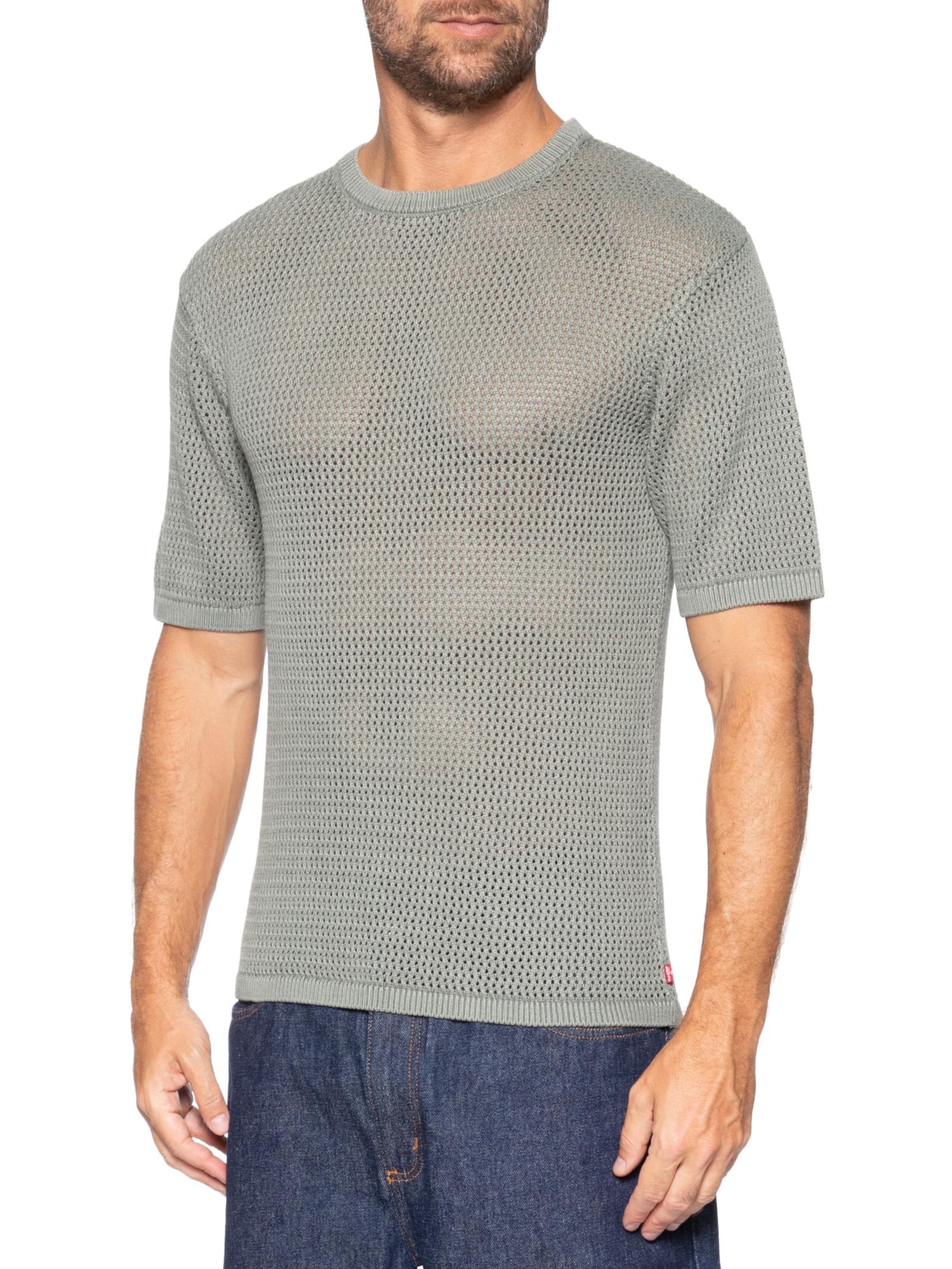 Camiseta Masculina Standard Fit Stinson Sweater Verde Levi's