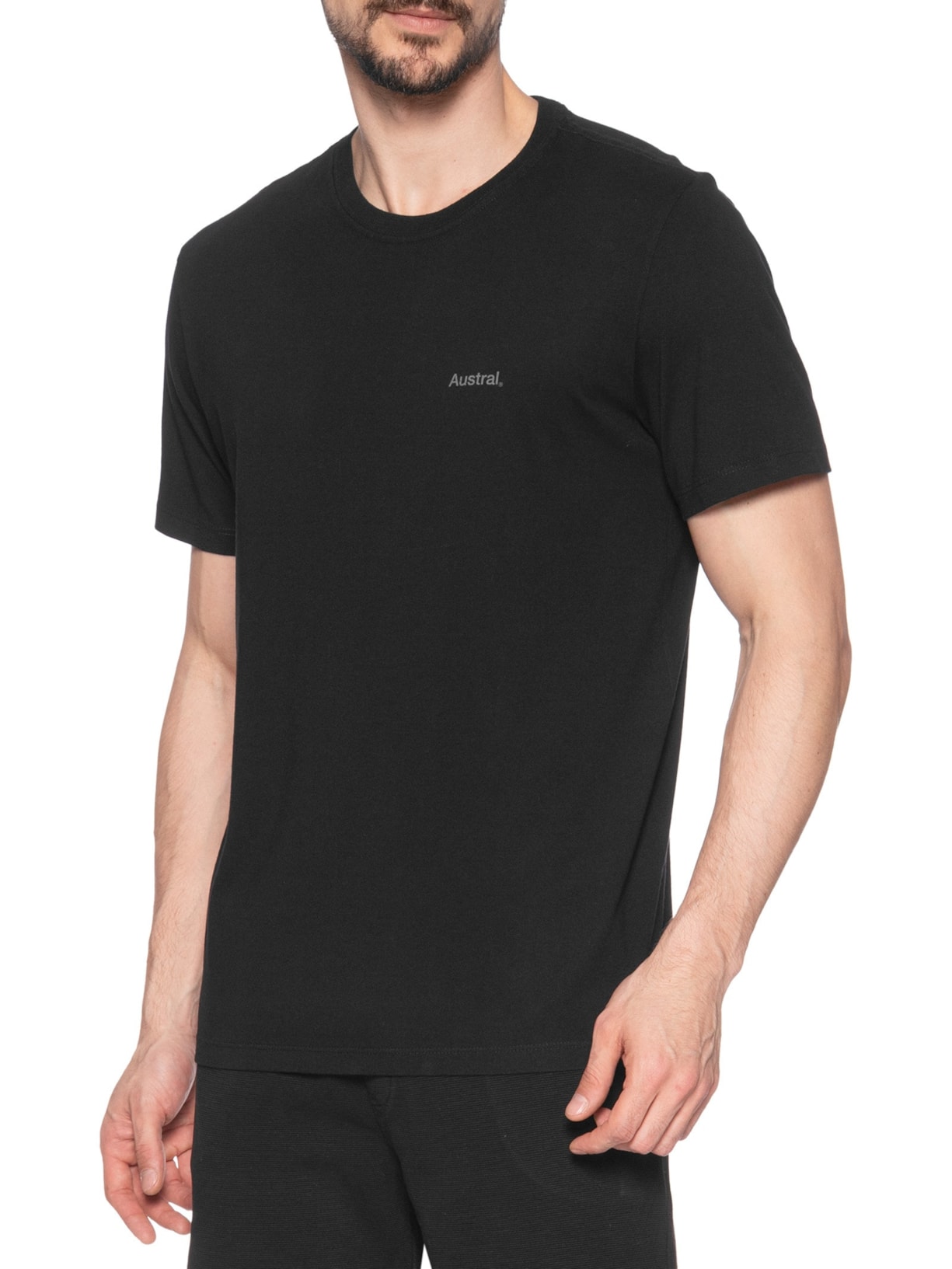 Camiseta Masculina Statue Preto Austral