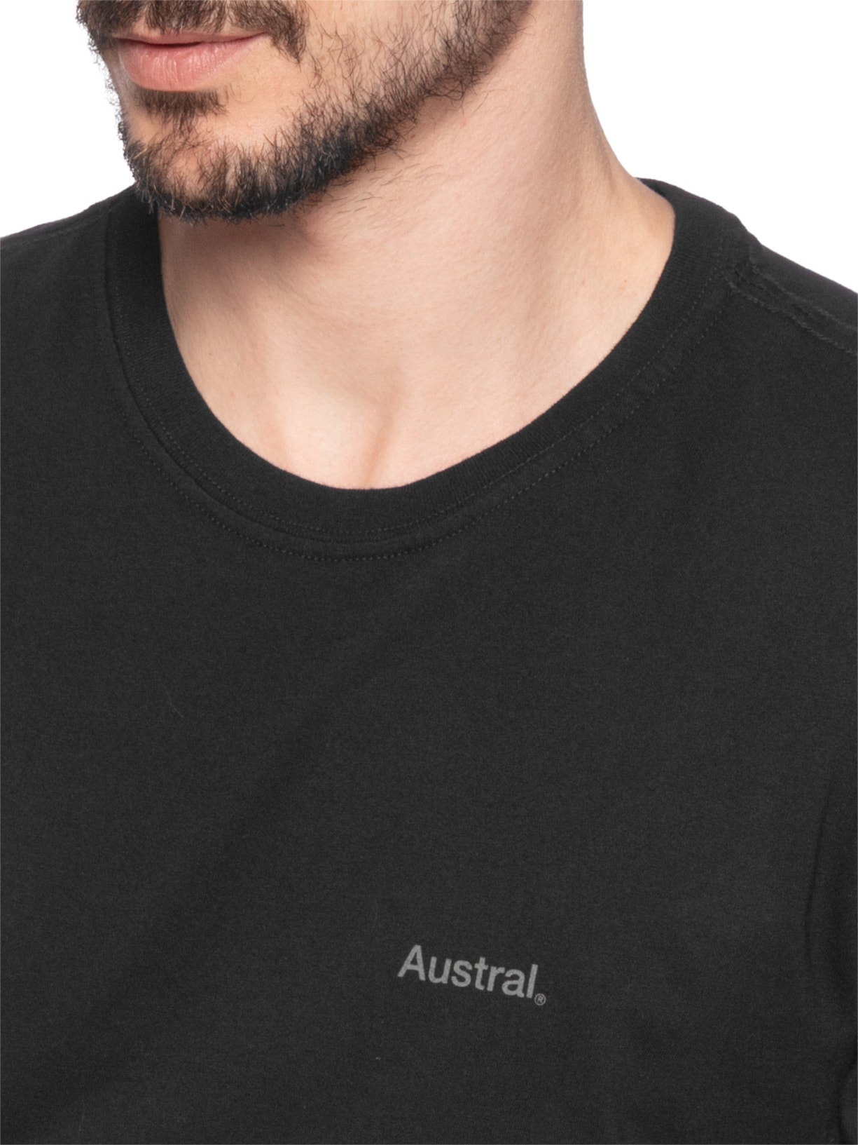 Camiseta Masculina Statue Preto Austral