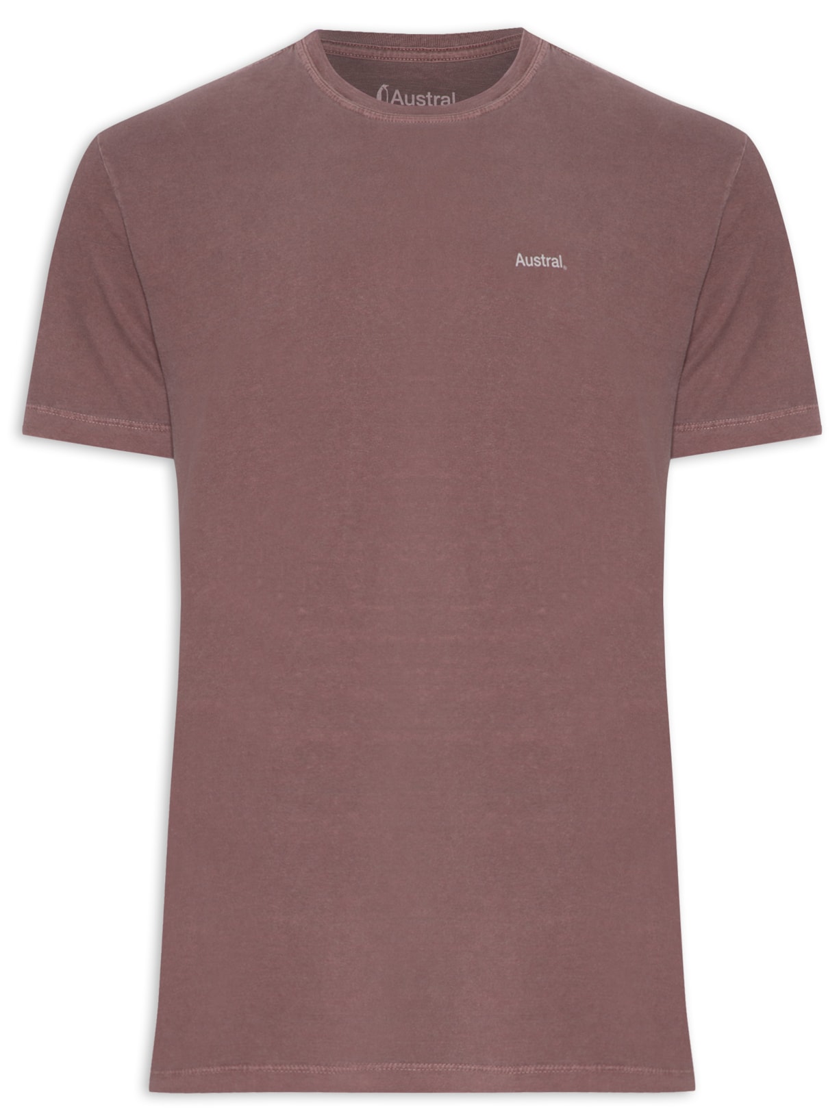 Camiseta Masculina Statue Vinho Austral