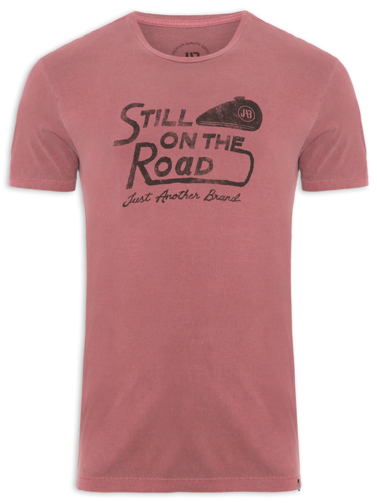 Camiseta Masculina Still On The Road - Vermelho