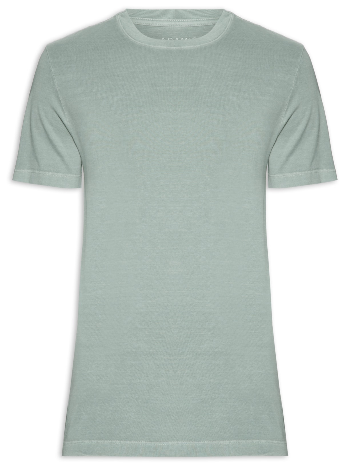 Camiseta Masculina Stonada Peito - Verde