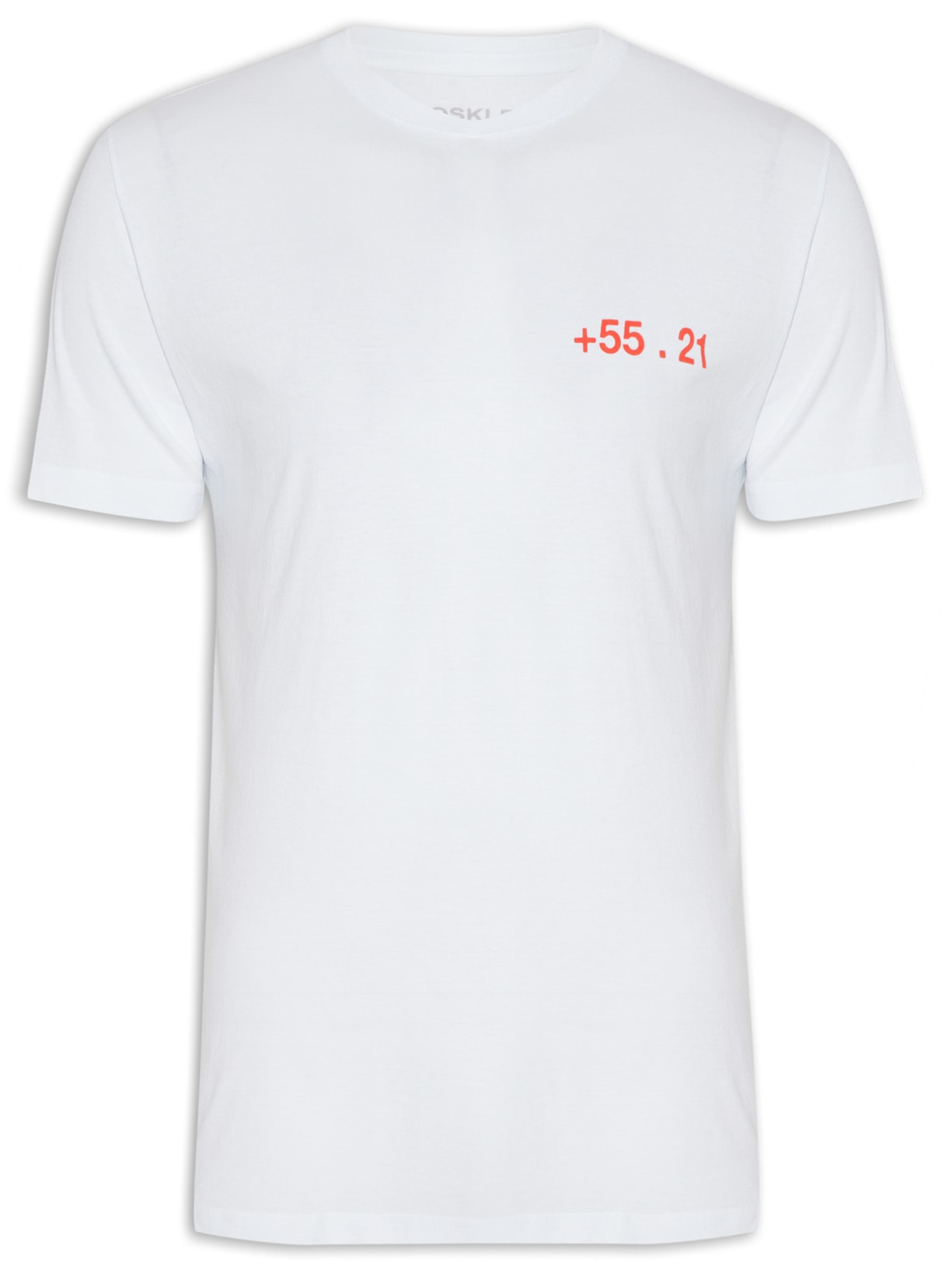 Camiseta Masculina Stone 55 21 - Branco