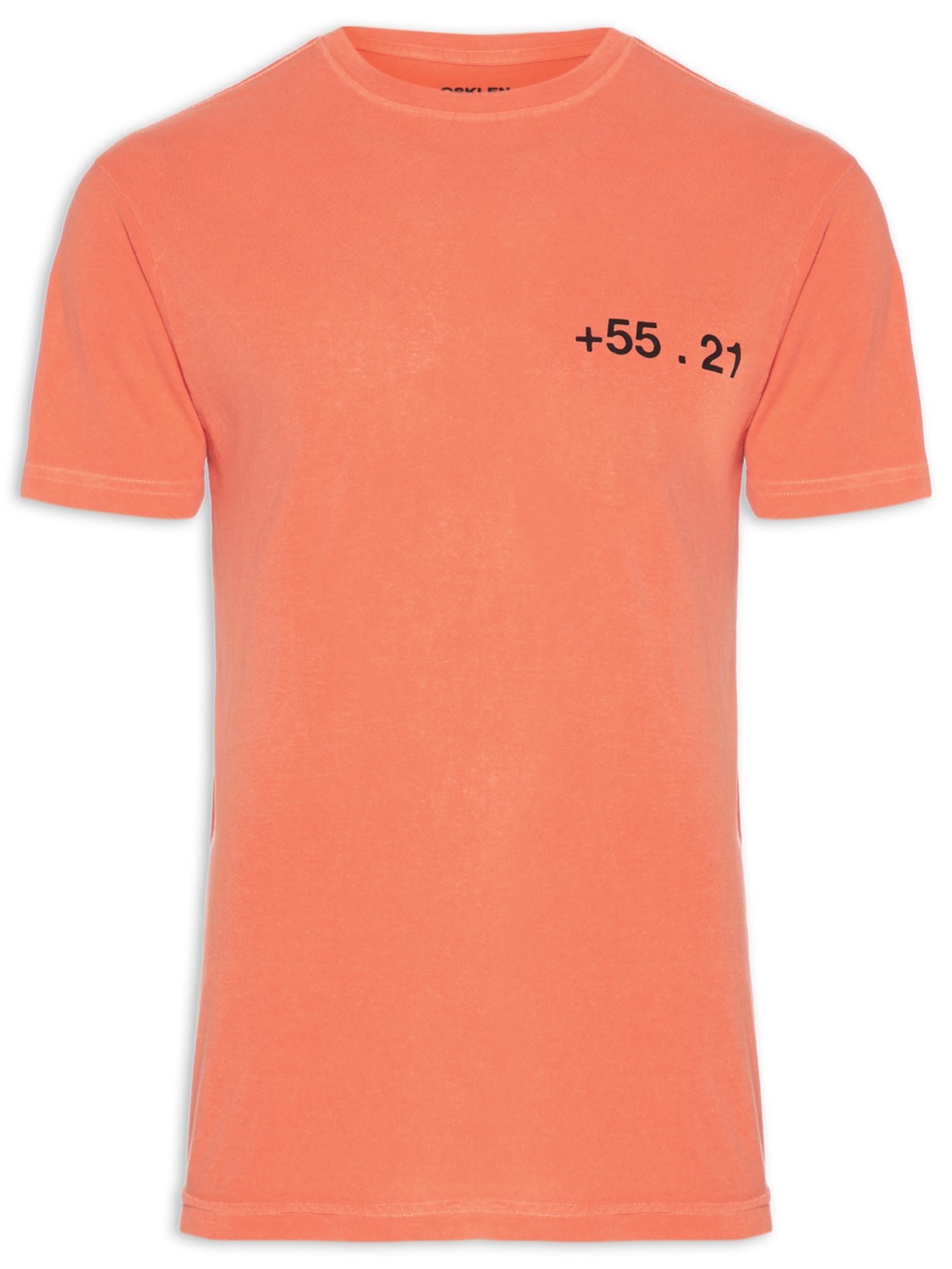 Camiseta Masculina Stone 55 21 - Laranja