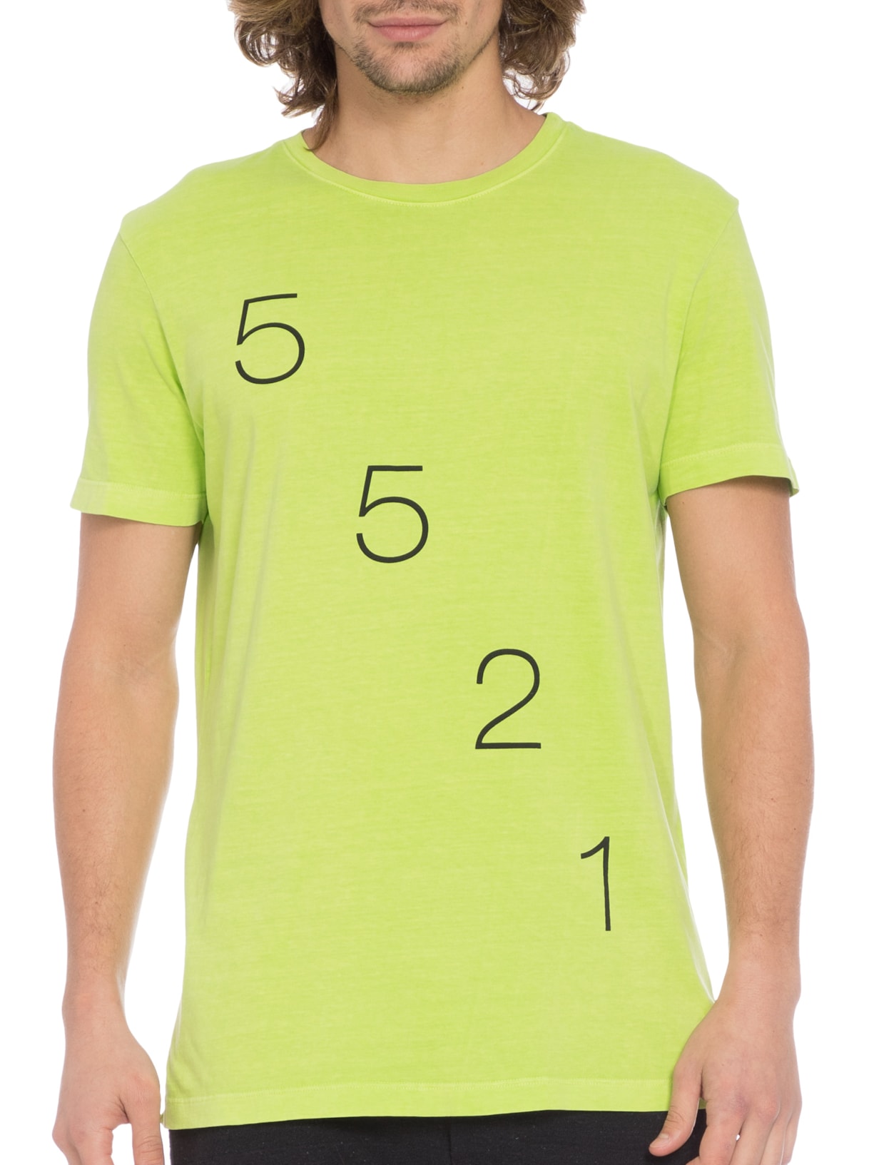 Camiseta Masculina Stone 5521 Verde Osklen