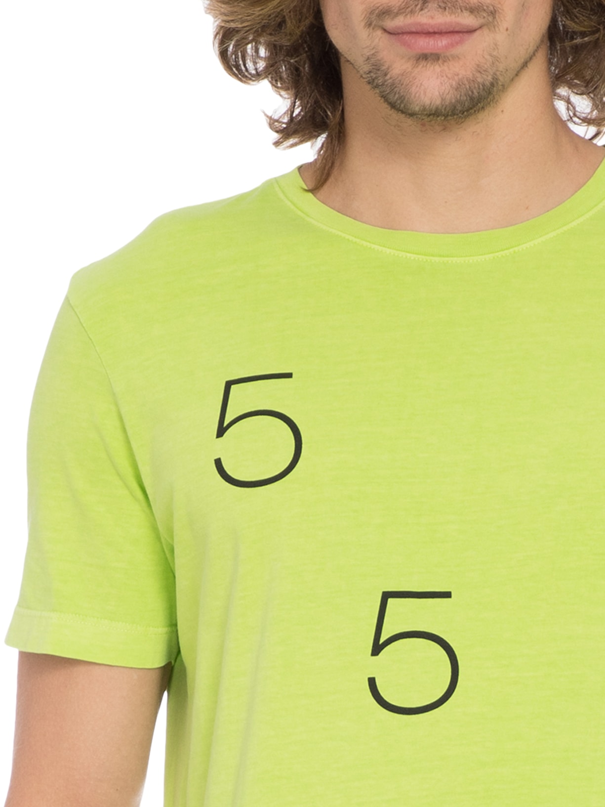 Camiseta Masculina Stone 5521 Verde Osklen